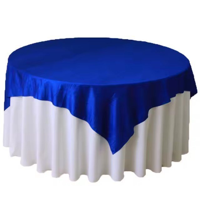 Satin Overlay for Polyester Tablecloth